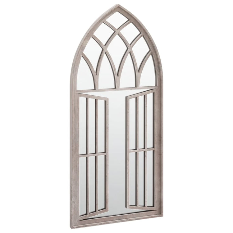 Vidaxl Garden Mirror 100x45 cm Eisensand -gelöscht
