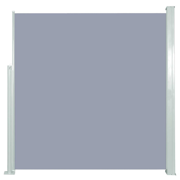 Vidaxl Garden Bildschirm ausziehbar 140 x 300 cm Grau