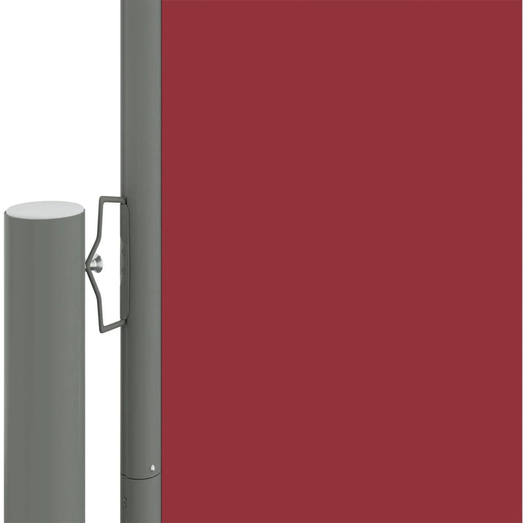 VIDAXL -Windschutzscheibe ausziffabel 140x1000 cm rot