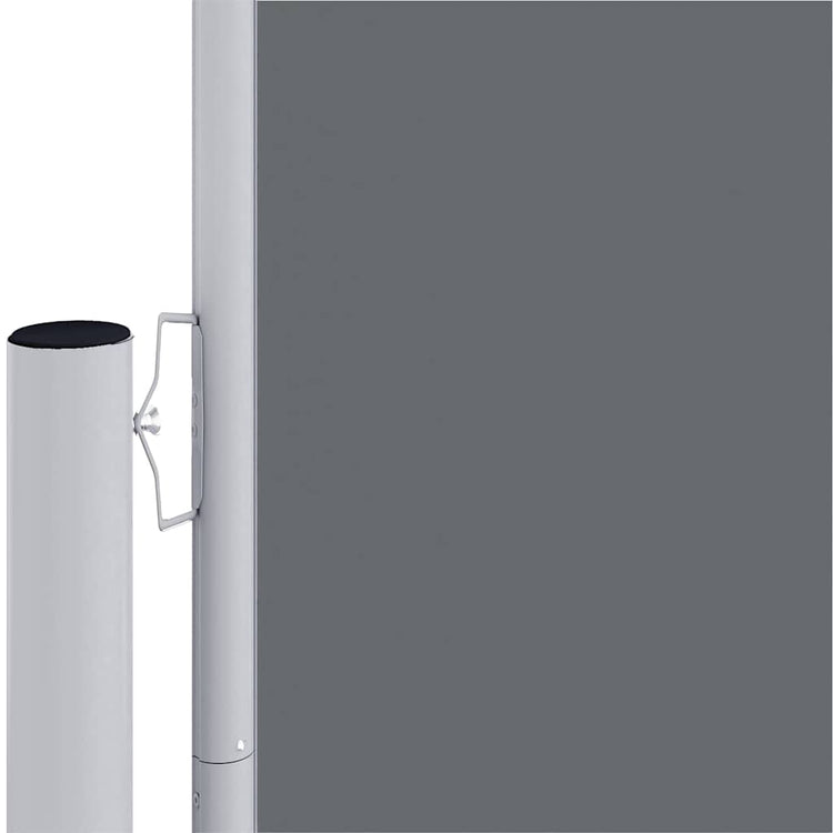 VIDAXL -Windschutzscheibe ausziell 220x1000 cm Anthrazit -geläutet
