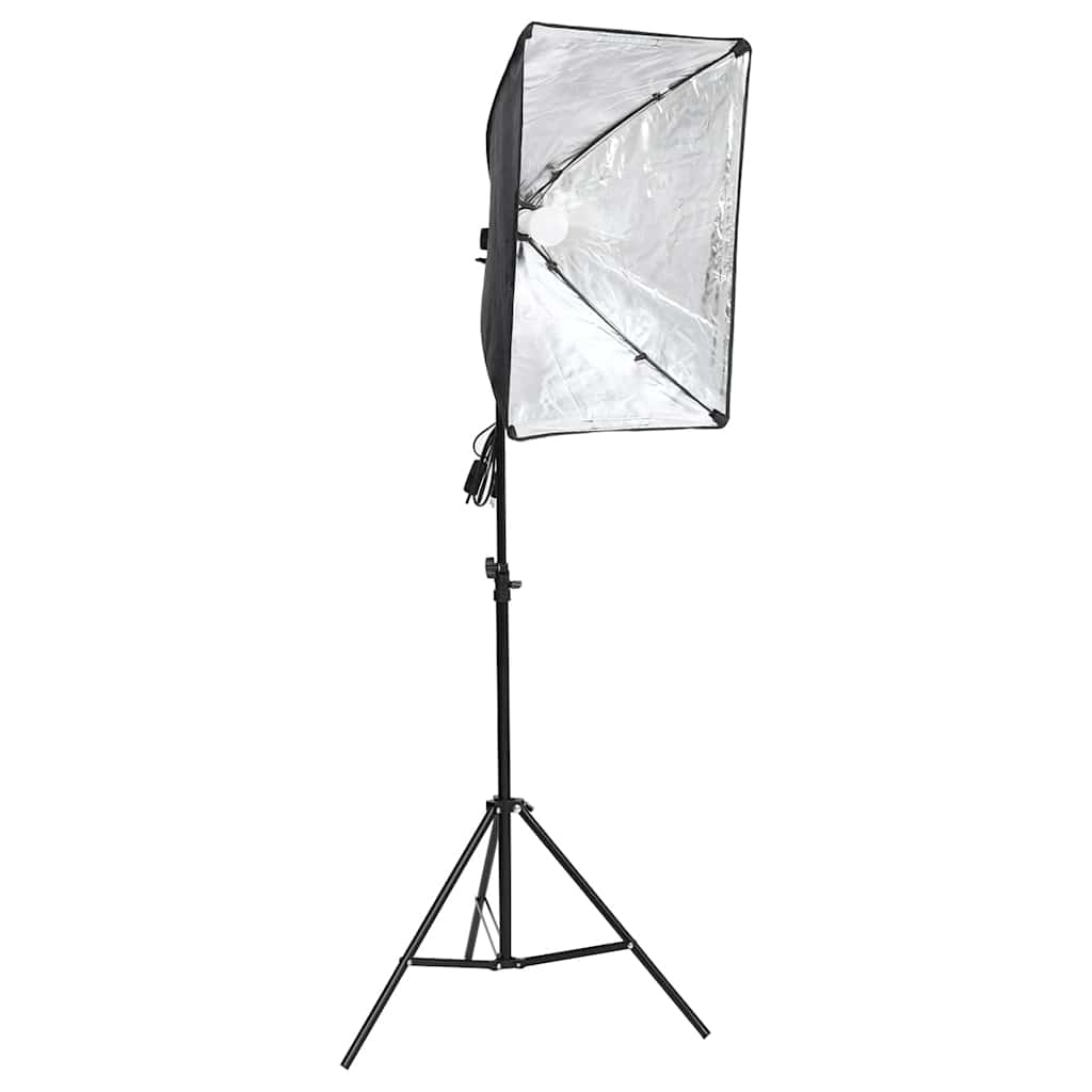 Vidaxl Studio Lighting Set mit Hintergründen und Softboxen