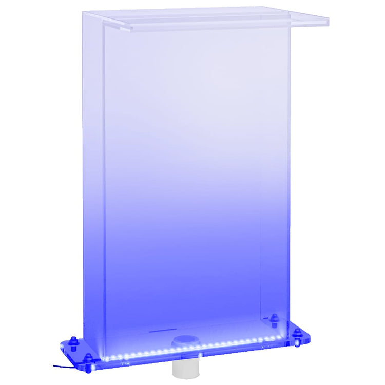VidaXL Schwimmbadbrunnen mit RGB-LEDs 51 cm Acryl