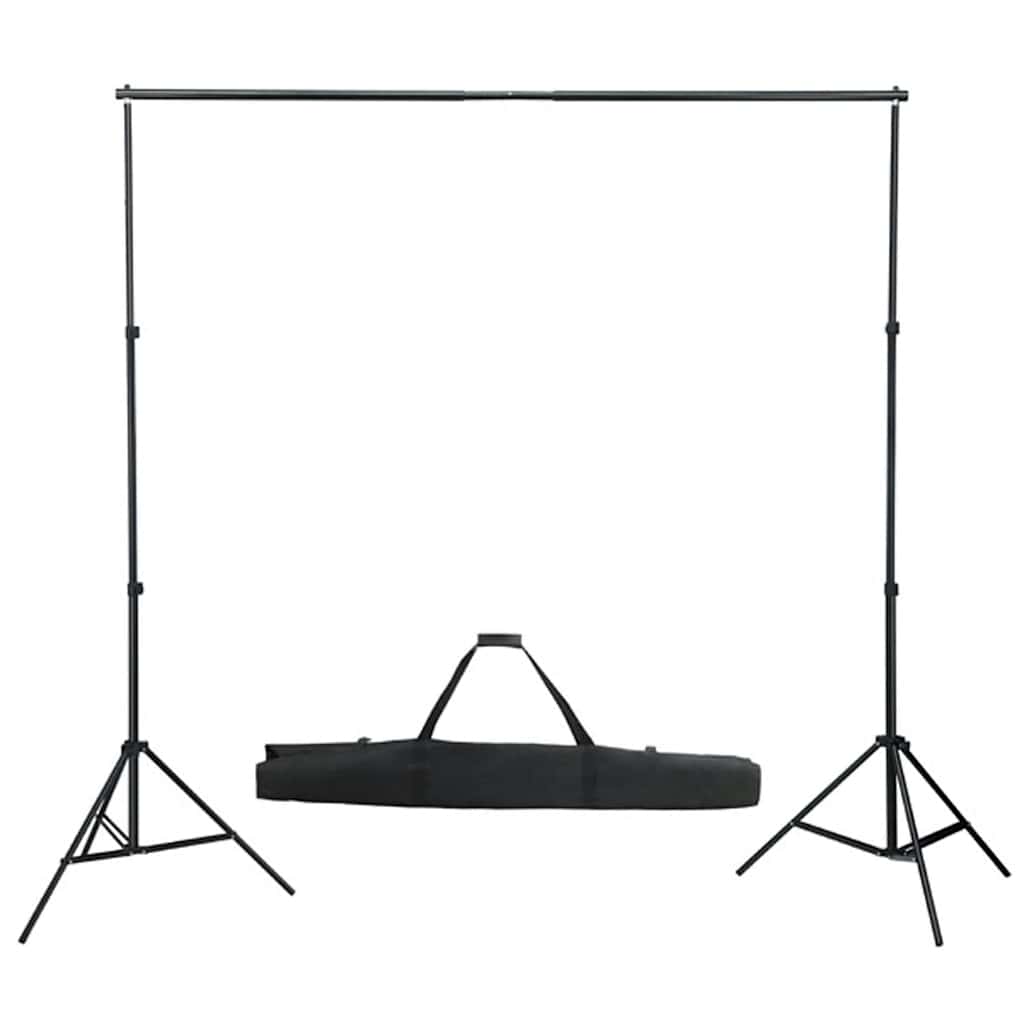 Vidaxl Photo Studio Set mit Beleuchtungsset und Hintergrund