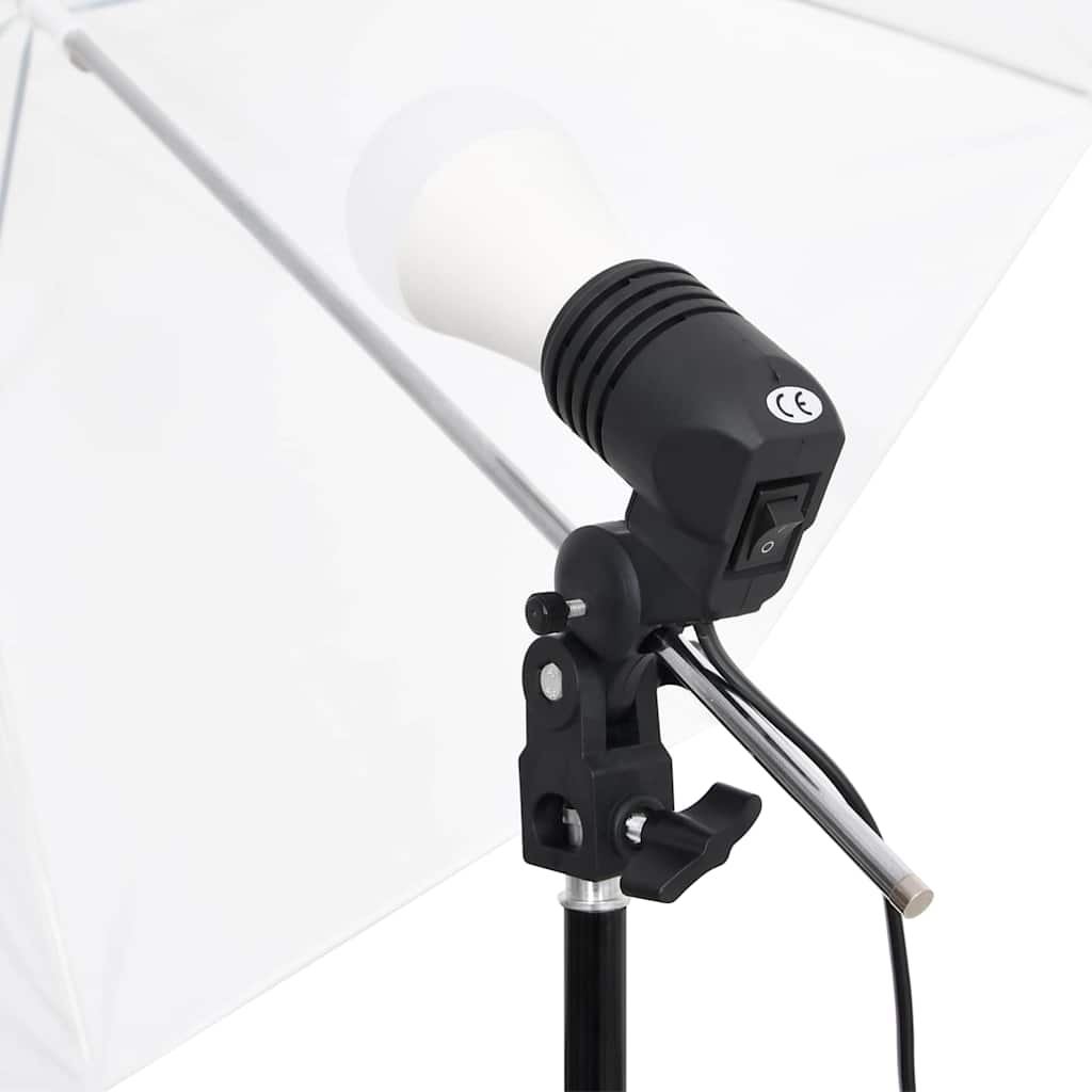 Vidaxl Photo Studio Set mit Beleuchtungsset und Hintergrund