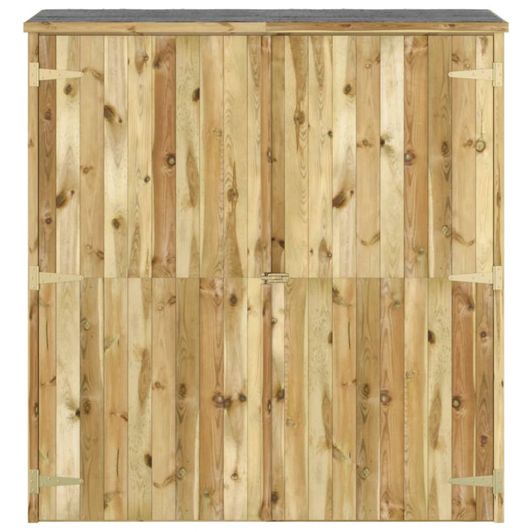 Vidaxl Garden Shed 163x50x171 cm Festkiefer