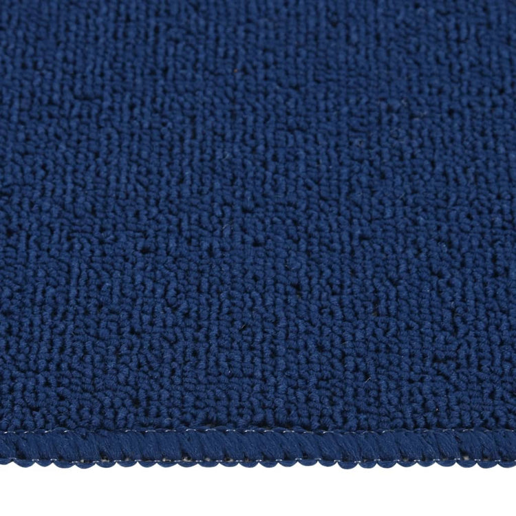 Vidaxl-Treppenmatten 15 St. Anti-Rutsch rechteckig 60x25 cm Marineblau