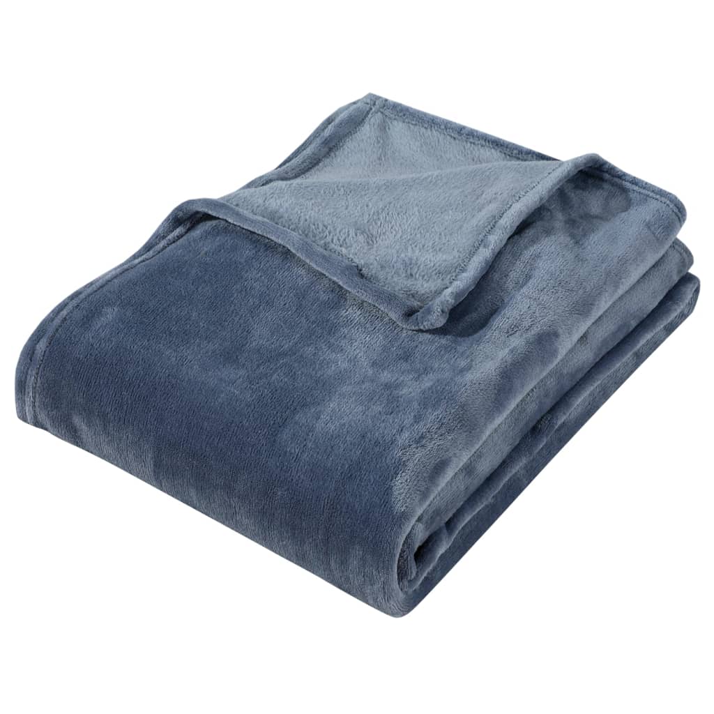 Vidaxl Decke 150x200 cm Polyester Ultimate Grau