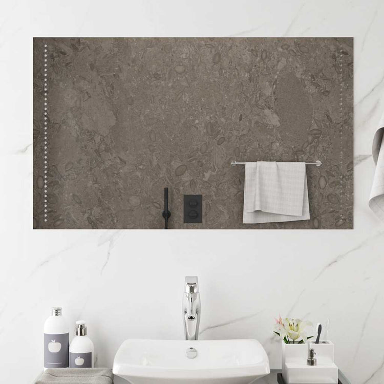 Vidaxx Badezimmerspiegel LED 100x60 cm