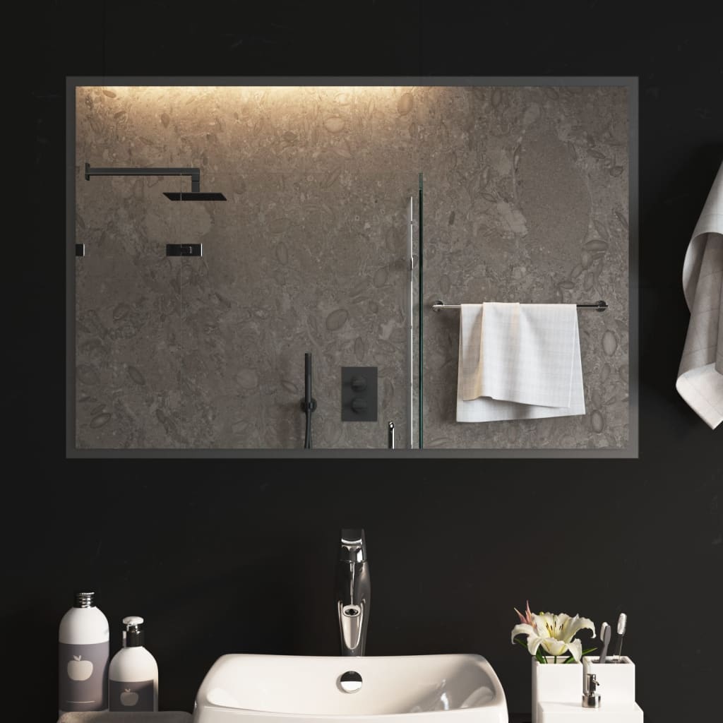 Vidaxl Badezimmerspiegel LED 90x60 cm