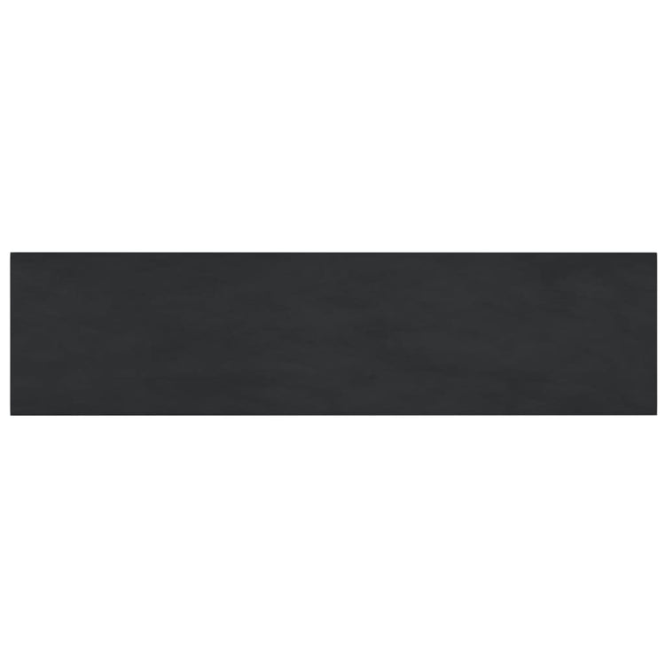Vidaxl -Wandplatten 12 ST 1,08 m² 60x15 cm Samt Schwarz