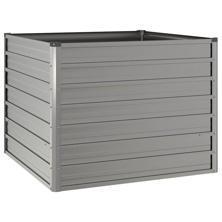 Vidaxl -Pflanzer erhoben 100x100x77 cm Corten Stahl Rusty
