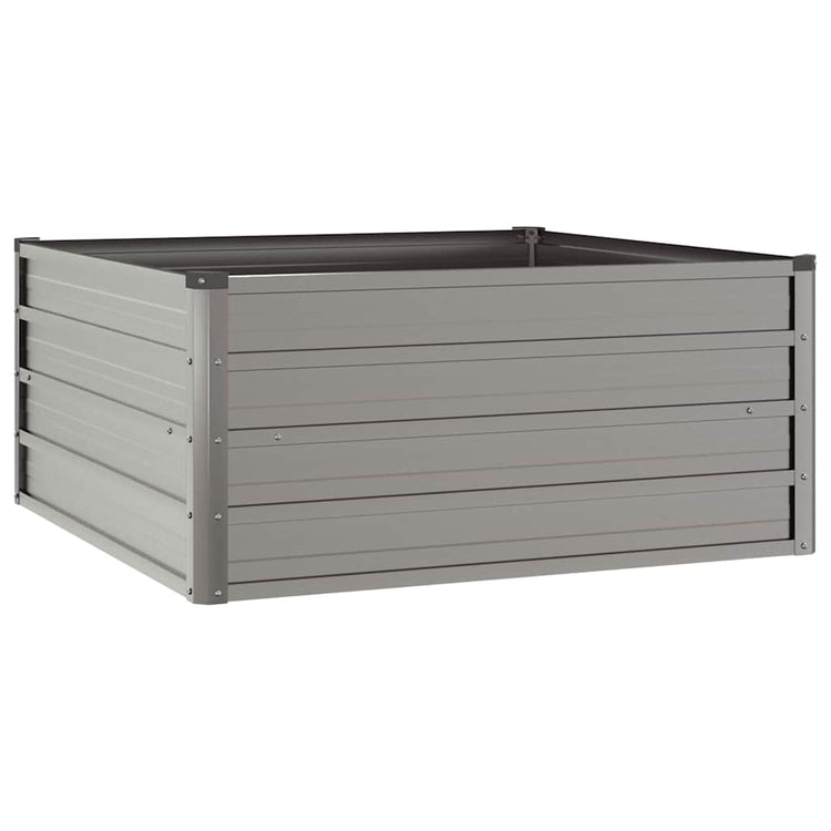 VIDAXL -Pflanzer erhoben 100x100x45 cm Corten Stahl Rusty