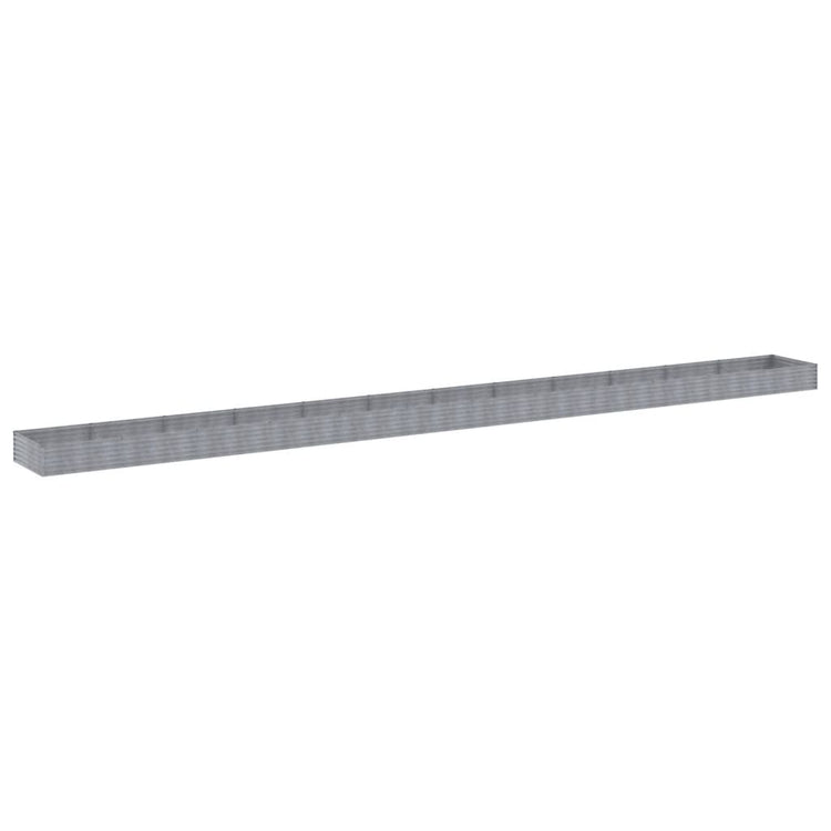 VIDAXL -Pflanzer erhöhte 1150x100x36 cm Cortenstaal