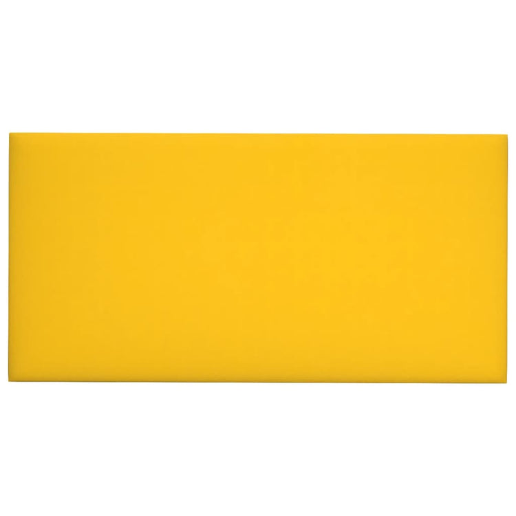 Vidaxl -Wandplatten 12 ST 2,16 m² 60 x 30 cm Samtgelbgelb