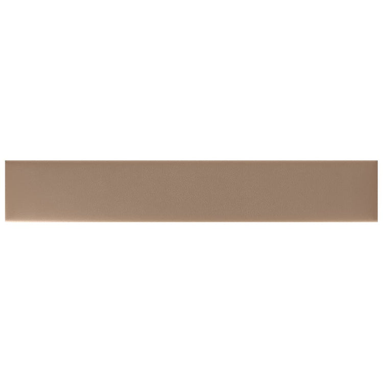 Vidaxl -Wandplatten 12 ST 1,62 m² 90 x 15 cm Kunstleder Cappuccinocolid