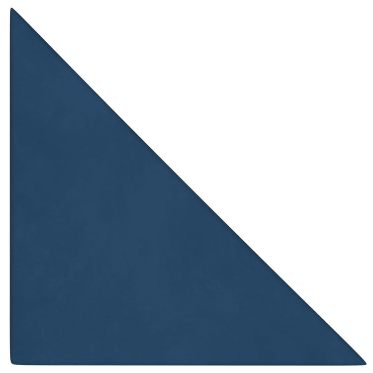 Vidaxl -Wandplatten 12 Stk 0,54 m² 30 x 30 cm Samtblau