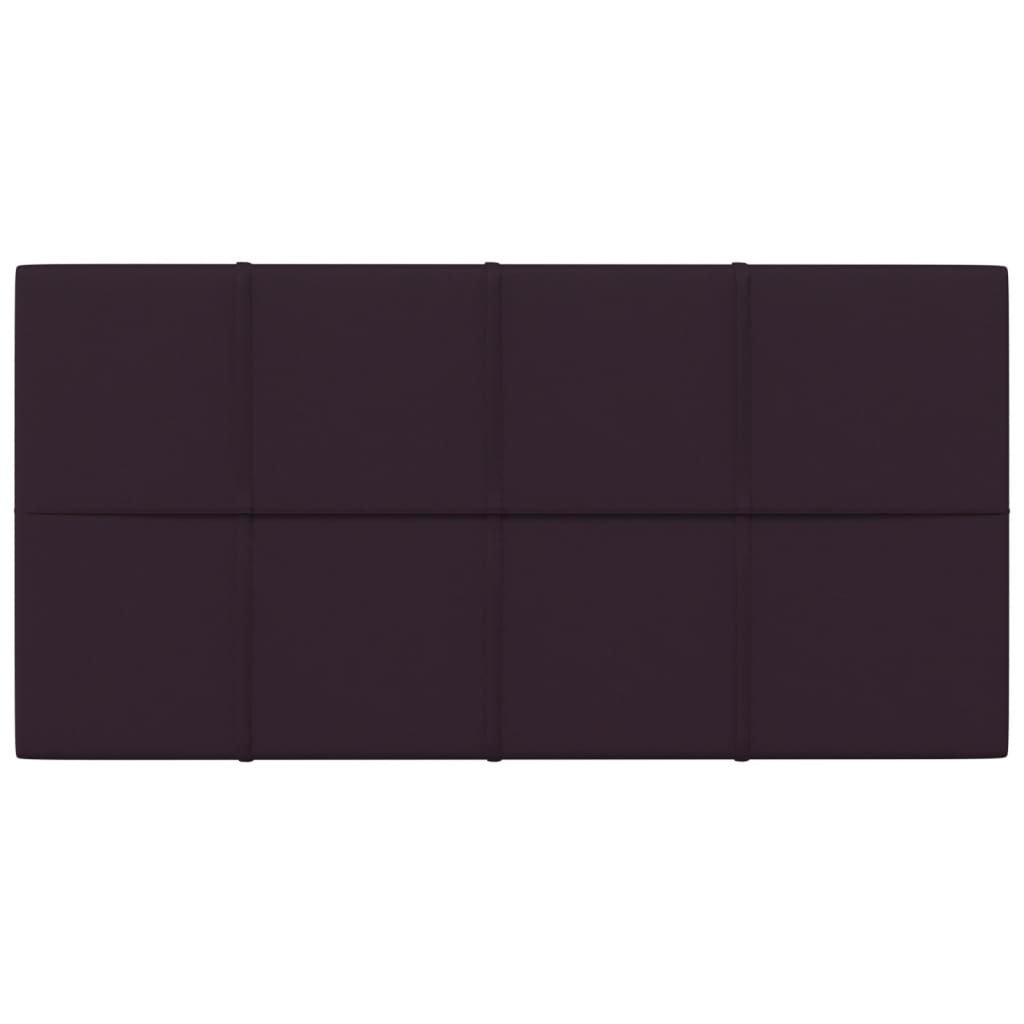 Vidaxl Wandpaneele 12 ST 2,16 m² 60 x 30 cm Stoff lila