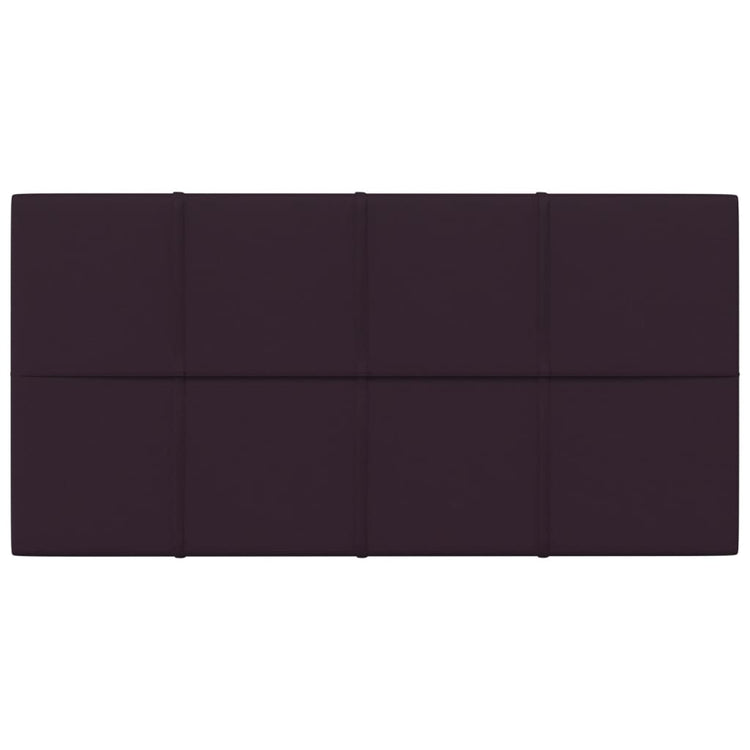 Vidaxl Wandpaneele 12 ST 2,16 m² 60 x 30 cm Stoff lila