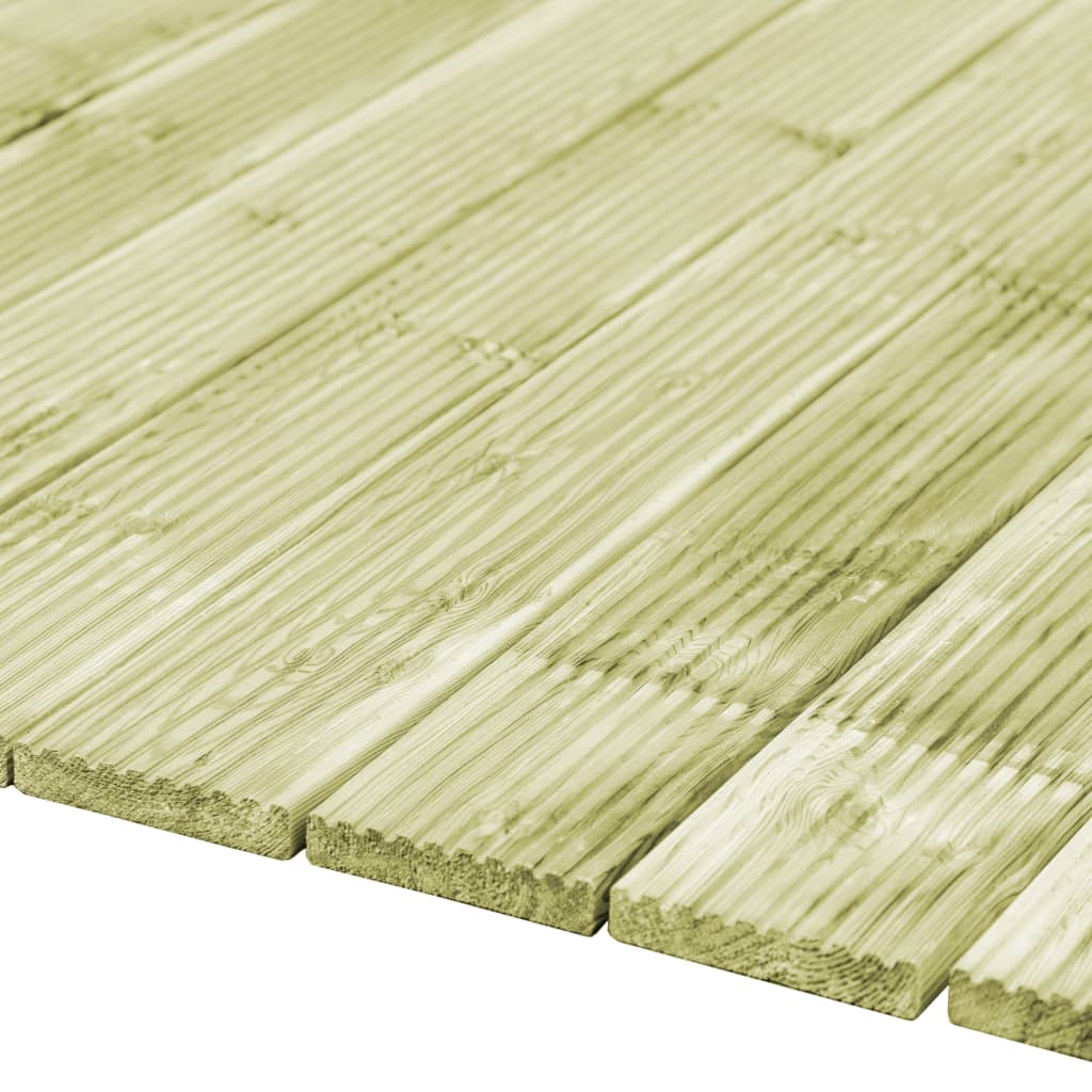 VIDAXL -TERRA -Boards 48 Stcs 6,96 m² 1 m Festkiefer