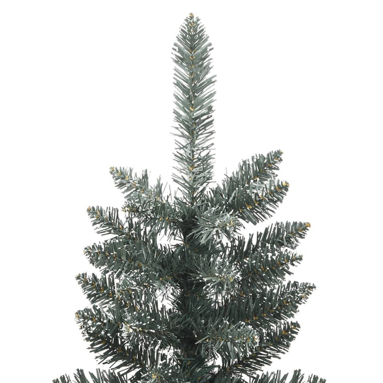 Vidaxl Kunstkerstboom mit Standardschmal 120 cm PVC Grün