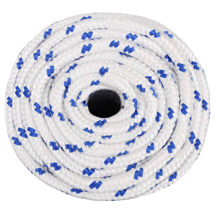 VIDAXL -Kofferchen Seil 18 mm 100 m Polypropylenweiß