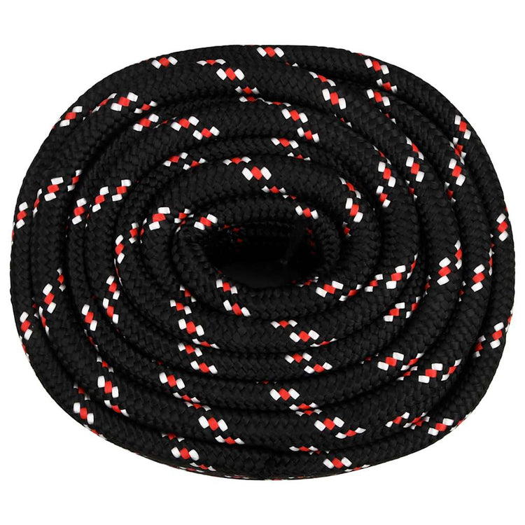 Vidaxl -Bootseil 20 mm 50 m Polypropylenschwarz