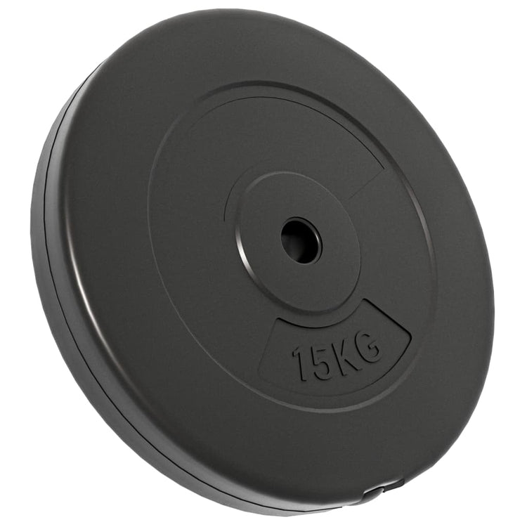 Vidaxl -Halfterscheiben 2 Stücke 30 kg Beton Beton