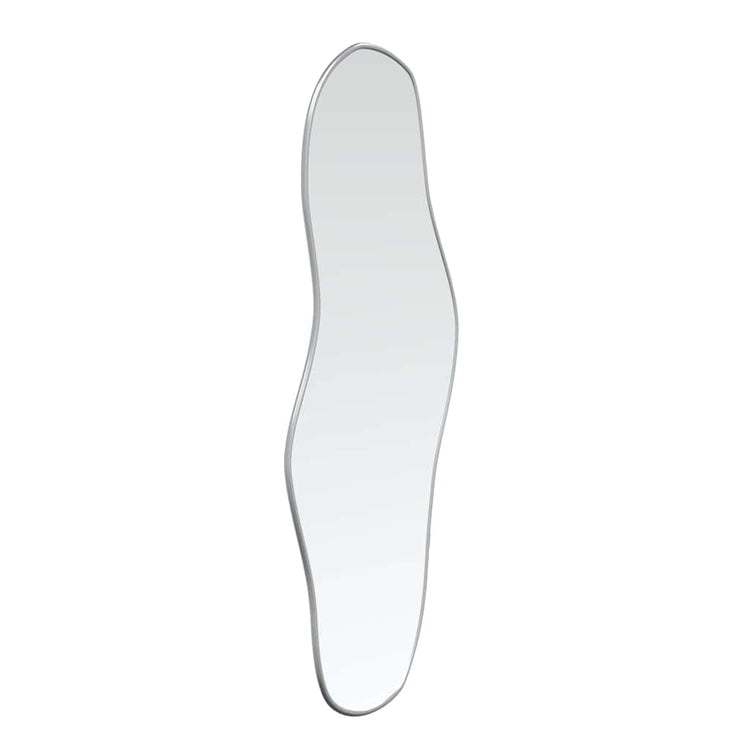 Vidaxl Wandspiegel 80x35 cm silberfarben