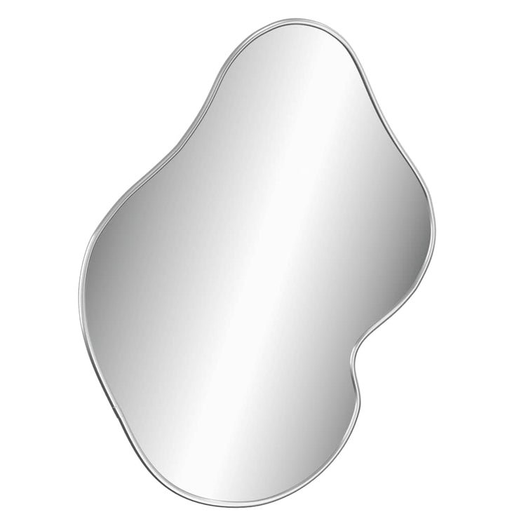 Vidaxl Wandspiegel 60x50 cm Silberfarbe