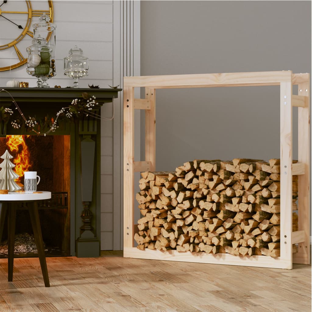 VIDAXL -Kamin 100x25x100 cm Festkiefer