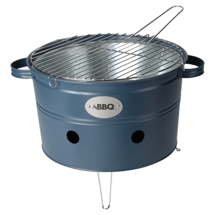 Prograrden Progarden Barbecue Eimer mit 2 Griffen 34,5 cm Matt dunkelblau