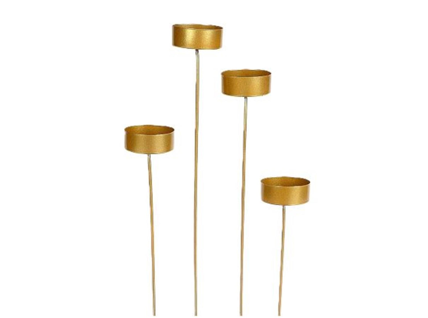 HBx Natural Living Kerzenhalter Gold ø4,5 cm