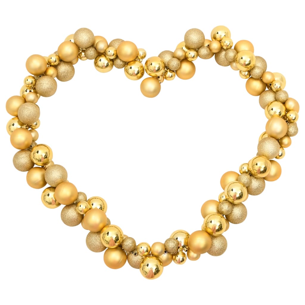 Vidaxl Weihnachten Girlande 175 cm Polystyrol Goldfarbe