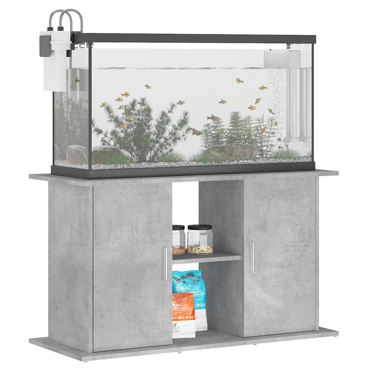 VIDAXL Aquarium Standard 101x41x58 cm verarbeitete Holzbetonglijs