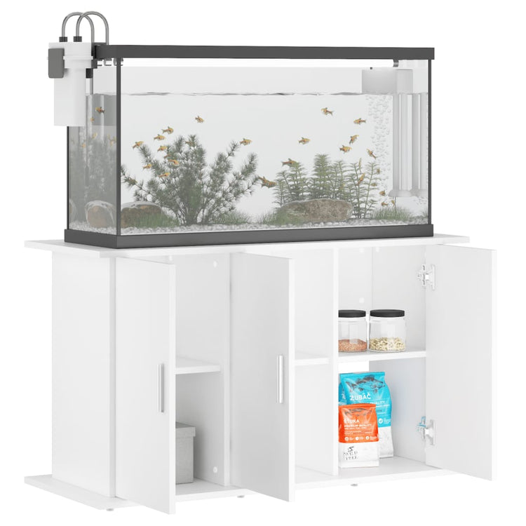Vidaxl Aquarium Standard 101x41x58 cm verarbeitetes Holz weiß