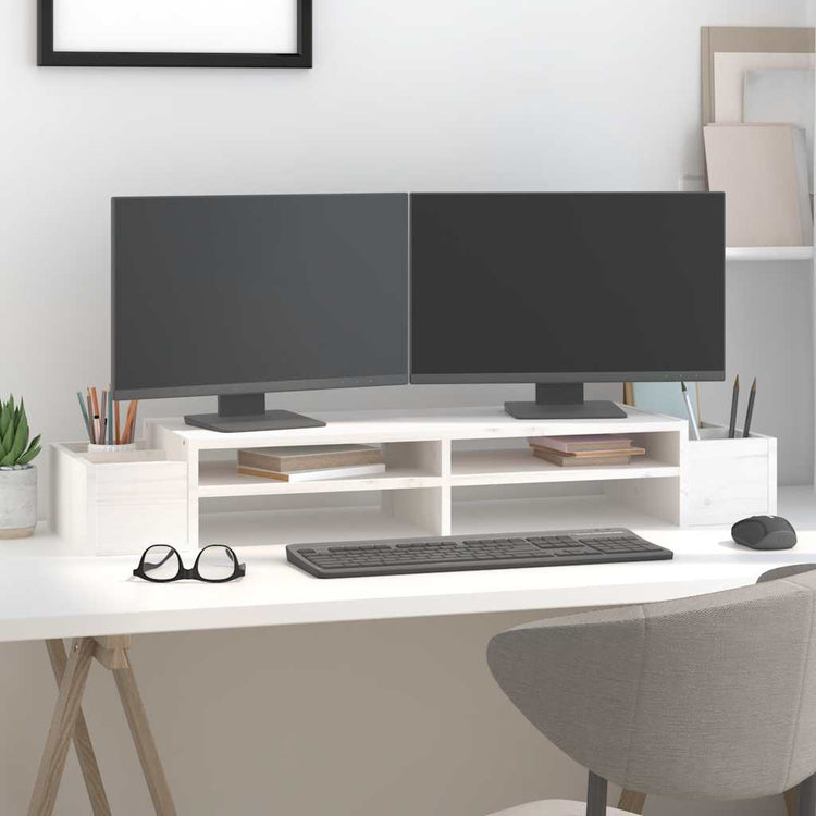 Vidaxl Monitor Standard 100x27.5x15 cm Festkiefer
