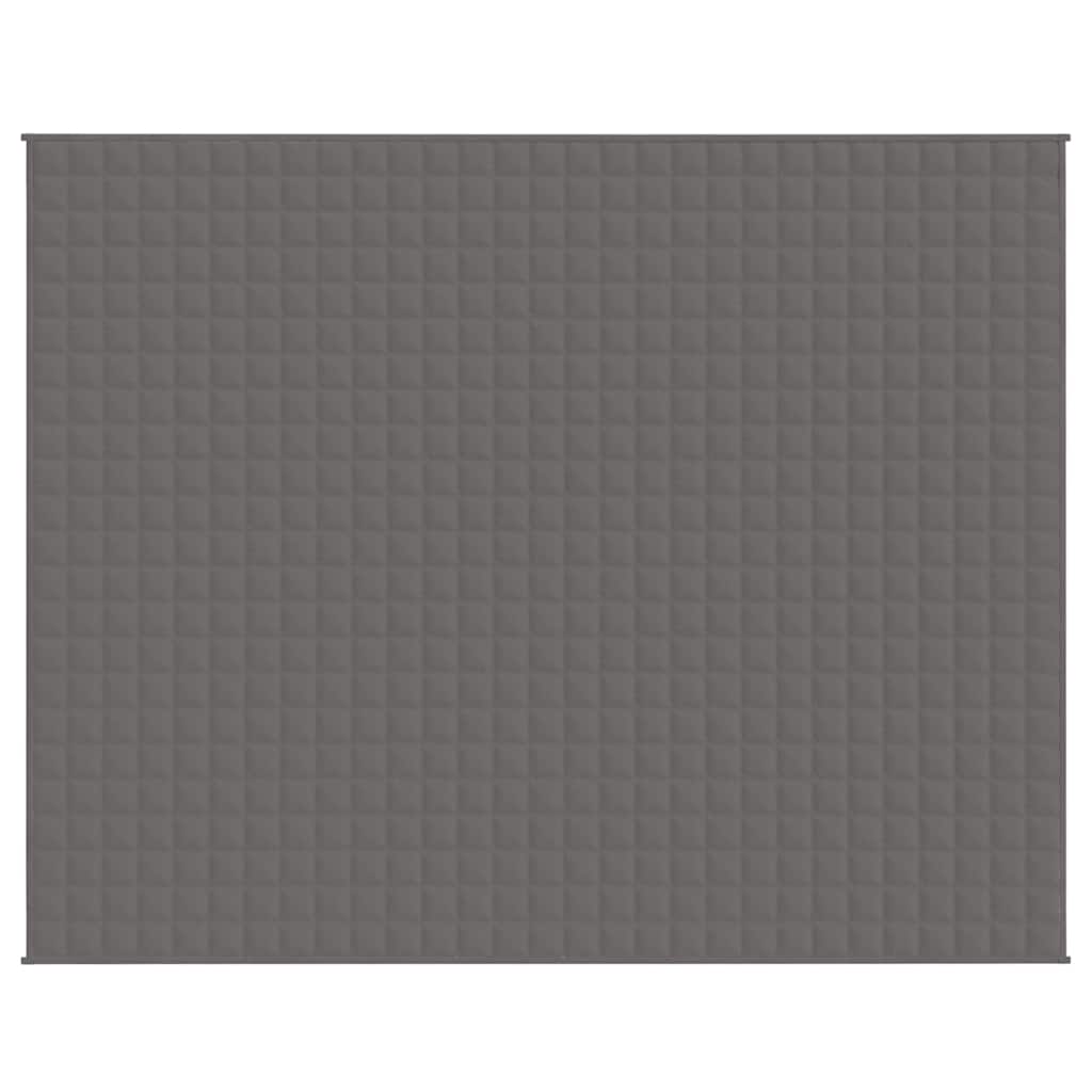 Vidaxl schwachende Decke 235x290 cm 11 kg Stoff grau