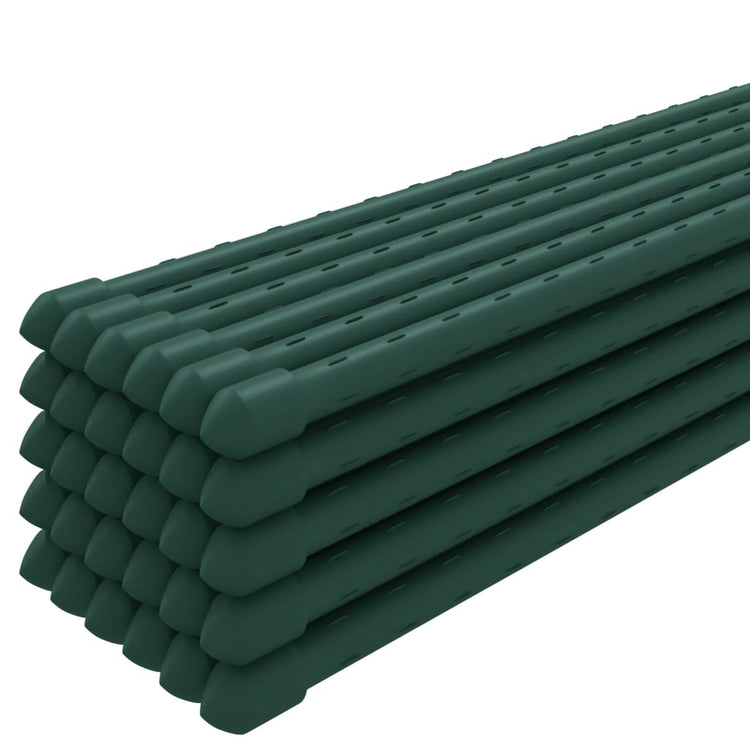 VIDAXL -Pflanzeneinsätze 30 St 60 cm Stahlgrün