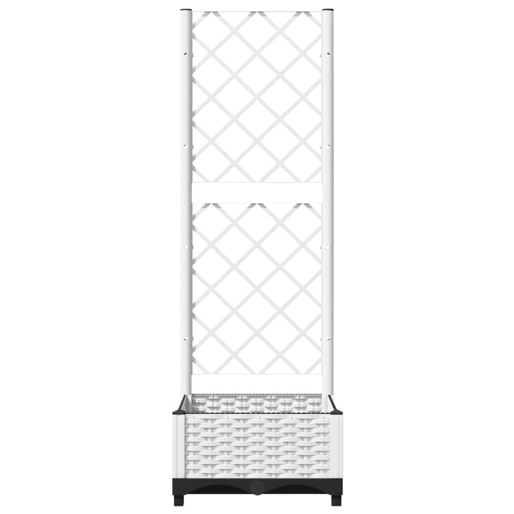 VIDAXL -Planungsbox mit Slatarbeit 40x40x121.5 cm Polypropen