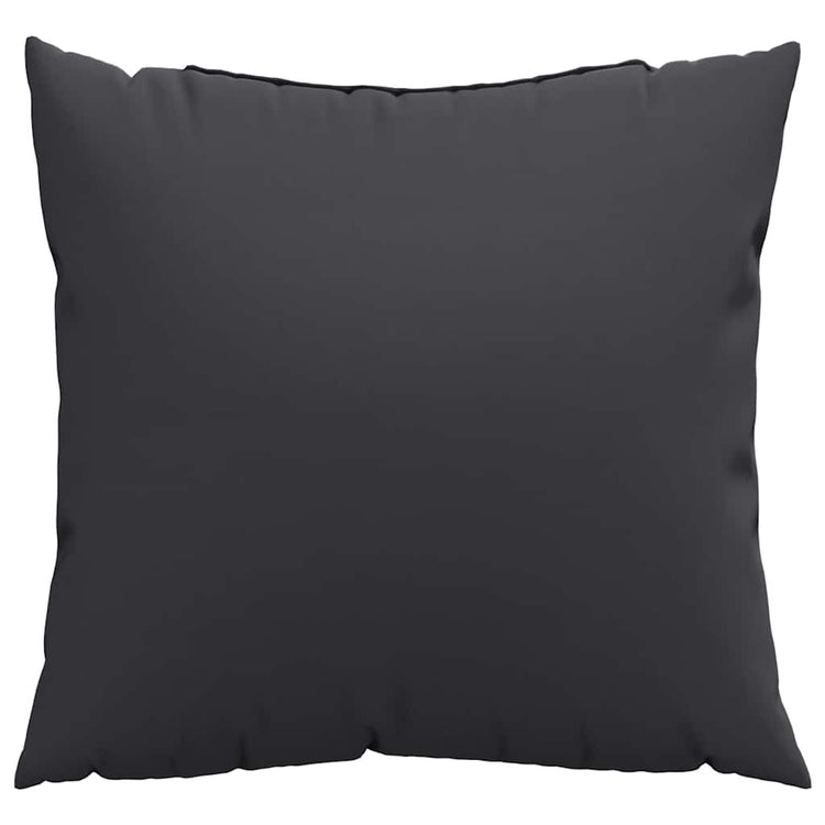 Vidaxx Sofakissen 4 Stück 60x60 cm Stoff schwarz