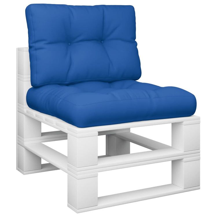 Vidaxl Palettenkissen 2 St Fabric Royal Blue