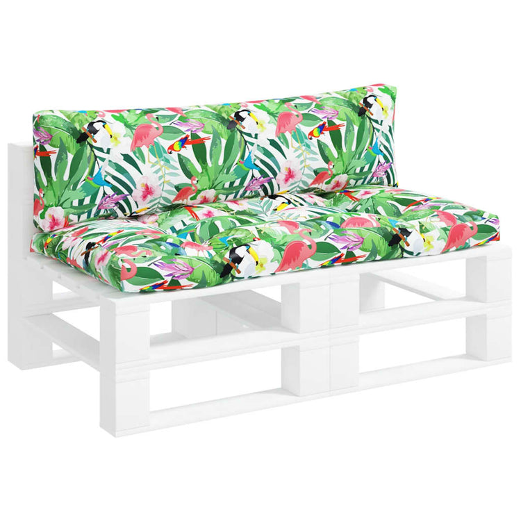 VIDAXL -Palettenkissen 2 St. Oxford Fabric Multi -Colored