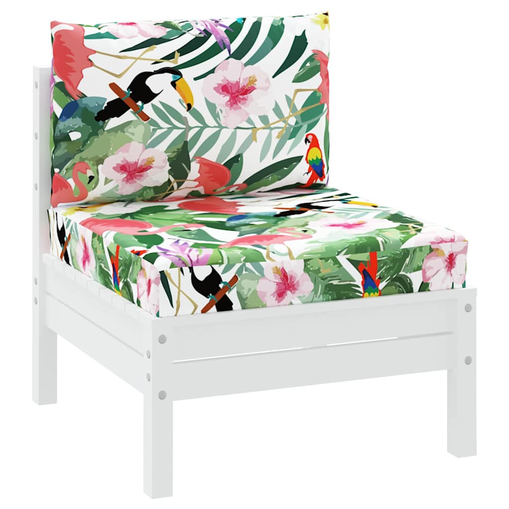 VIDAXL -Palettenkissen 2 St. Oxford Fabric Multi -Colored