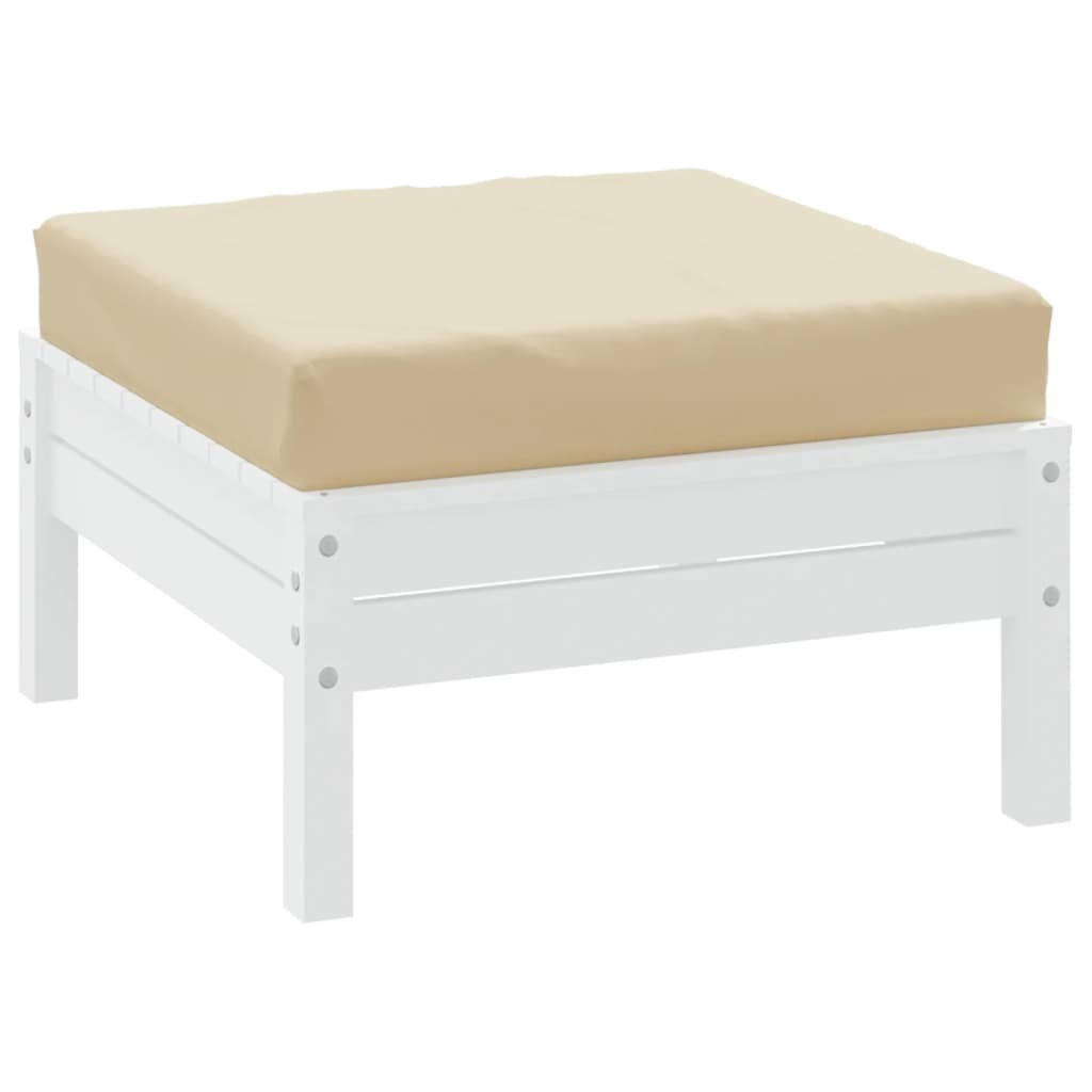 Vidaxl Palettenkissen 60x60x8 cm Oxford Stoff Beige
