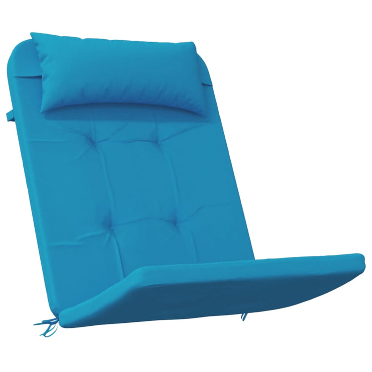 VidaXL Stuhlkissen 2 Stk. Adirondack-Oxford-Stoff hellblau