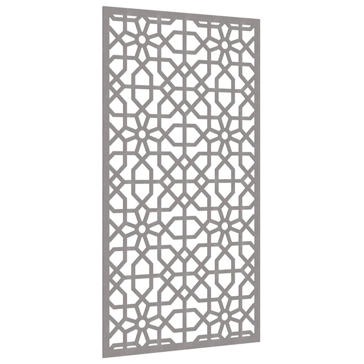 Vidaxxl Wanddekoration Garten Maurisches Design 105x55 cm Cortenstahl