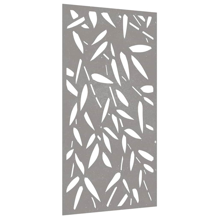 Vidaxl Wanddekoration Garten Bamo Bool Design 105x55 cm Cortenstaal