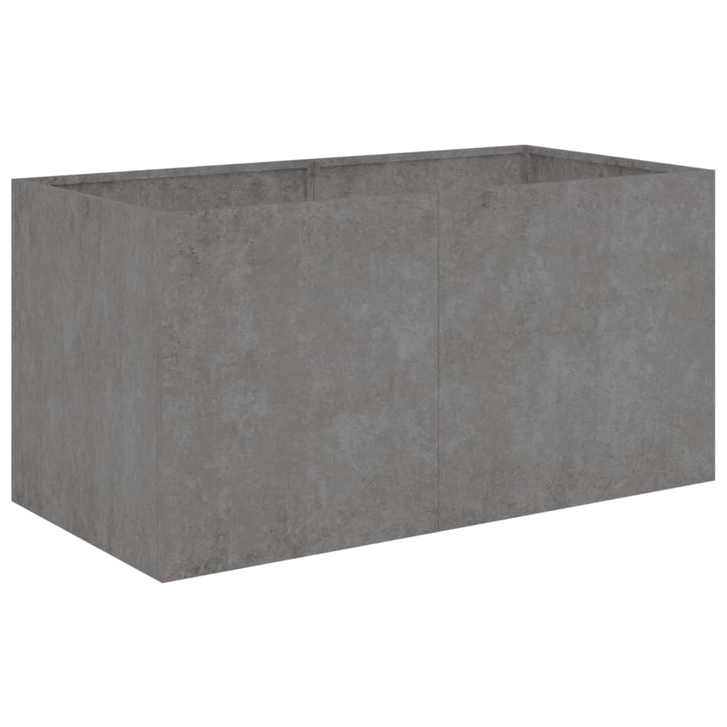 VIDAXL -Planungsbox 80x40x40 cm Corten Stahl