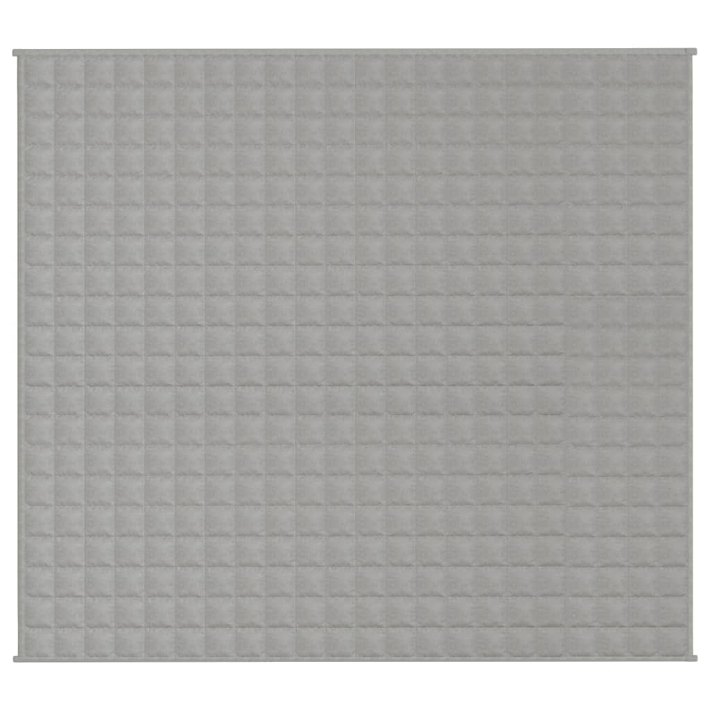 Vidaxl Schwacheurdecke 200x230 cm 13 kg Stoff grau