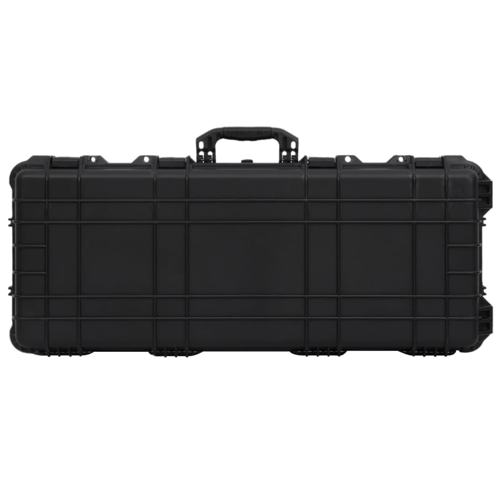 VIDAXL -Flugpapiere auf Rädern 96x42x16 cm pp schwarz